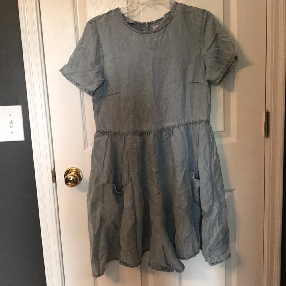 ASOS denim romper